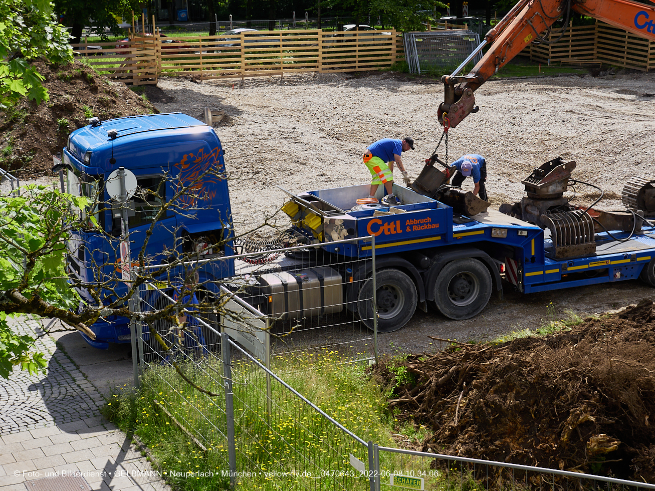 08.06.2022 - Baustelle zur Mütterberatung und Haus für Kinder